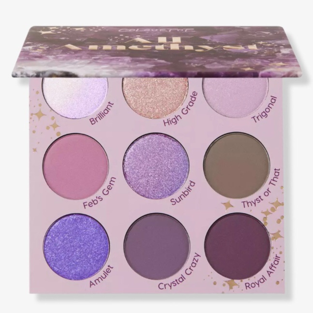 Colourpop all amethyst eyeshadow palette NWT